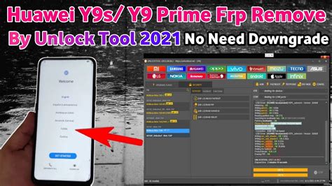 Huawei Y9sy9 Prime Stk L22 Frp Remove By Unlock Tool 2021 How To