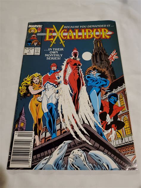 Excalibur 1 Very Fine Cover By Alan Davis And Paul Neary Comic Books