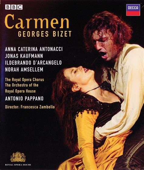 Georges Bizet Carmen Covent Garden La Jaune Et La Rouge
