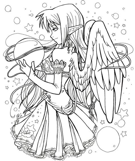 Free Anime Princess Coloring Pages Download Free Anime Princess