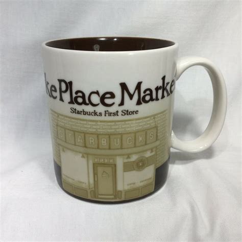 Starbucks Pike Place Market Icon Mug Starbuck First Store Coffee Mug