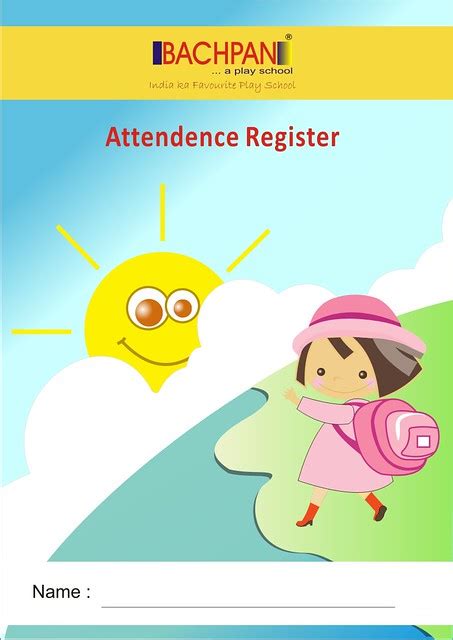 Book Cover Attendance Register Design By Eminenzmedia Flickr