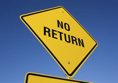 No Return Sign Full Voice Studios®