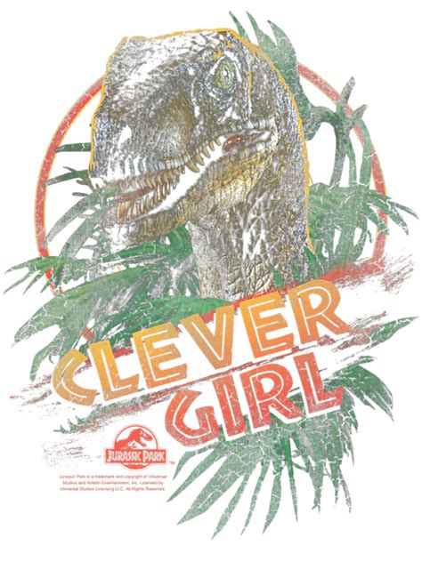 Jurassic Park Clever Girl Womens T Shirt For Sale By Brand A