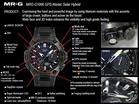 How long will a casio edifice watch last? Casio G-Shock MR-G Comes To America With Titanium Case ...