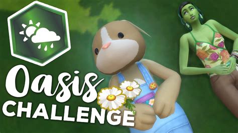 Moving In The Flower Bunny 🌷🌞 Sims 4 Seasons • Oasis Challenge • 11