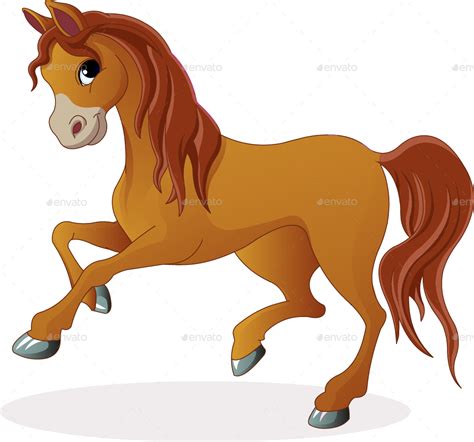 Brown Horse Pony Brown Horse Pony Imagenes De Caballos Animados