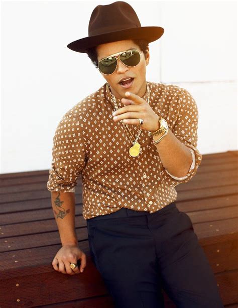 Man Of Style Bruno Mars Instyle Us