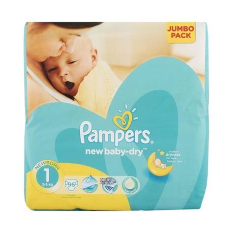 Pampers New Baby Dry Newborn No1 2 5 Kg 96 Pk Offer At Woolworths