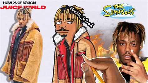 Draw Juice Wrld X Simpsons Updated V2 🌍 Youtube