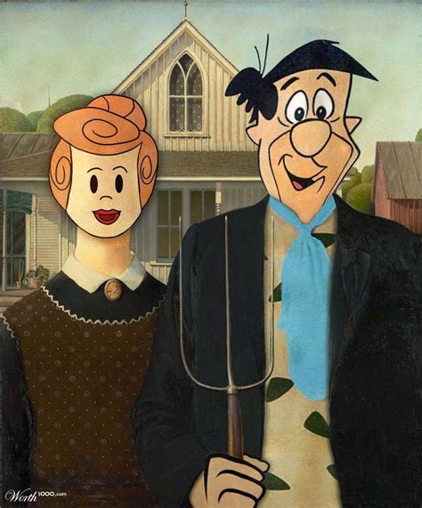 341 Best American Gothic Satire Images On Pinterest American Gothic Parody Grant Wood And
