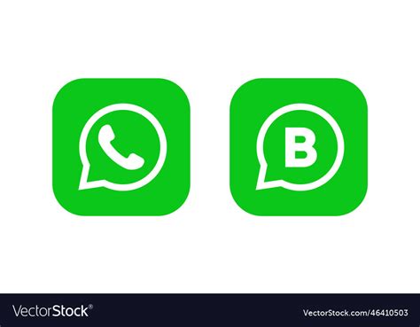 Set Of Social Networking Icons Whatsapp Royalty Free Vector