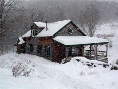 Snow Ive Always Wanted A Winter Cabin Something So Romantic About
