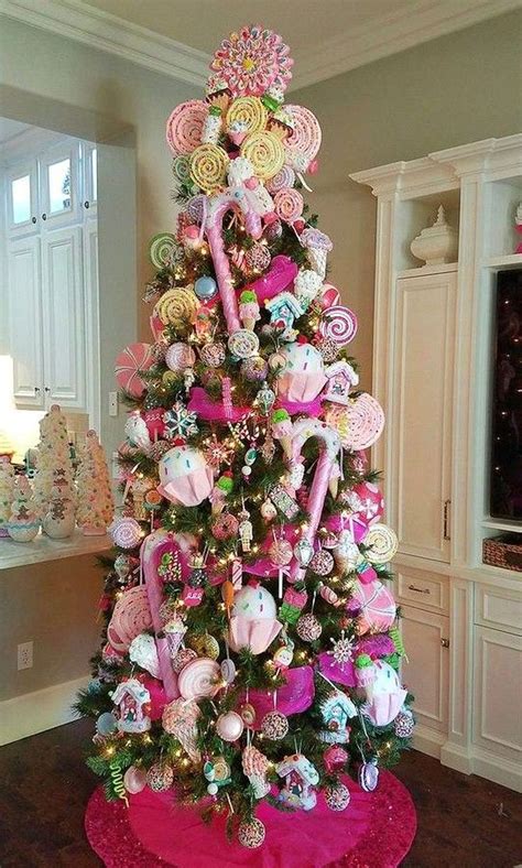 30 Pink Theme Christmas Tree Decoomo