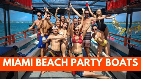 the best boat parties of miami youtube