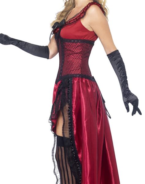 Sexy Burlesque Showgirl Western Brothel Babe Cabaret Halloween Costume Womens Ebay