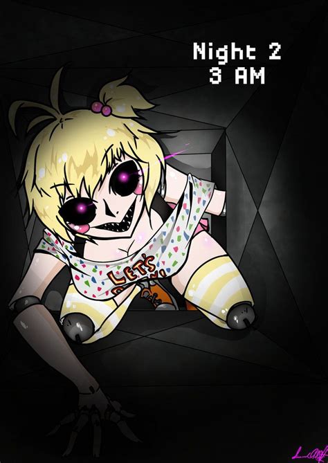 Toy Chica In The Air Vent Fnaf 2 Chica Pinterest Fnaf Air Vent