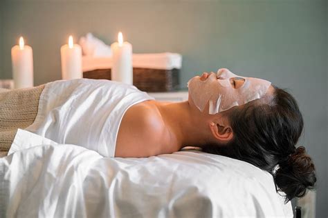 hd wallpaper woman at spa getting facial photo women relax lying down adult wallpaper flare