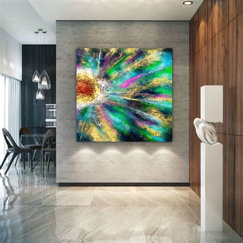 Extra Large Wall Art Original Painting On Canvas Contemporary Wallart Modern Abstract Living