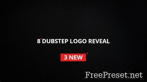 Dubstep Logo Reveal Video Template 13201297