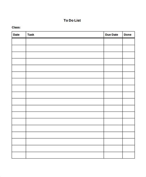 Maybe you would like to learn more about one of these? Work To Do List Template - 6+ Free Word, Excel,PDF ...