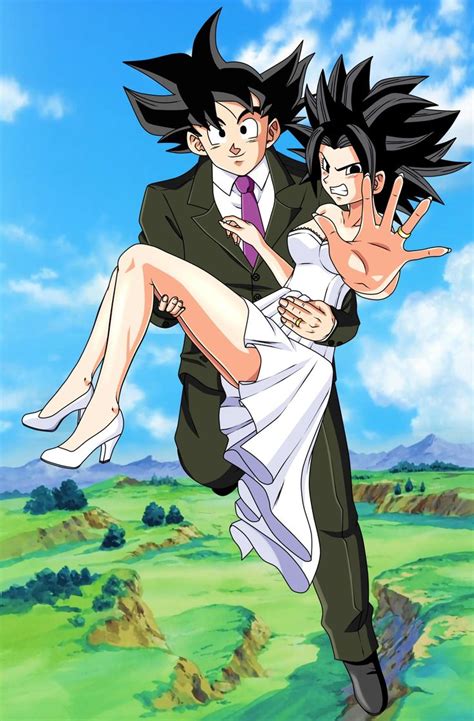 Caulifla Married Goku Anime Dragon Ball Goku Anime Dragon Ball Super Dragon Ball Super Manga
