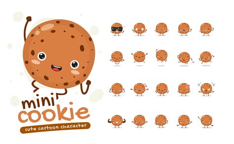 Cookie Cartoon Vector Art Icons And Graphics For Free Download
