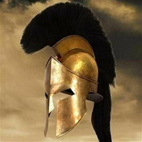 King Leonidas Spartan Helmet 300 Movie Warrior Helmet Etsy