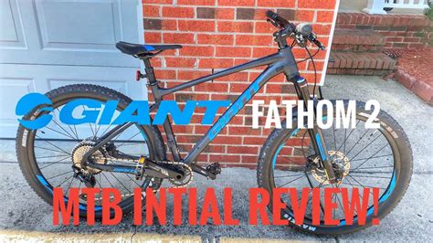 Giant Fathom 2 2019 Mtb Hardtail Initial Review Youtube