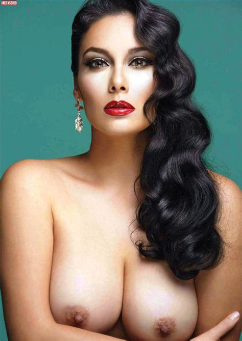 Naked Sugey Abrego in Playboy Magazine México