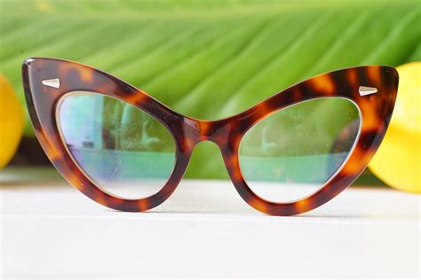 Excited To Share The Latest Addition To My Etsy Shop Vintage Style Extreme Cat Eye Frames Th