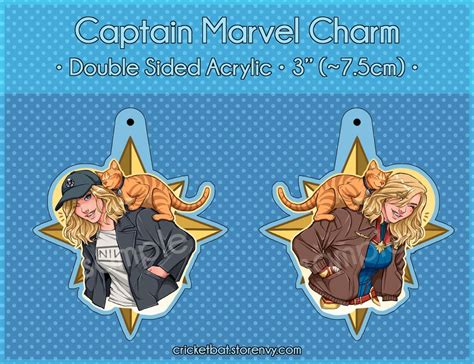 Captain Marvel Charm Eventeny