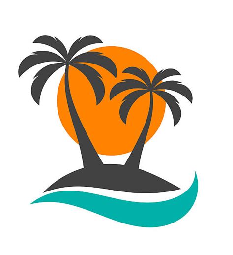 Coconut Palm Tree Illustrations Royalty Free Vector