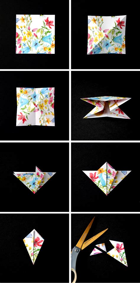 Diy Origami Diamond Decorations — Gathering Beauty