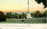 Civil War Blog » National Cemetery, Gettysburg – Post Card View (2)