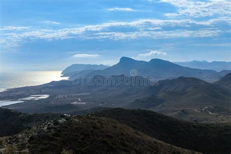 Landscape Of The Mountains And Coastline Spain Stock Photo Image Of