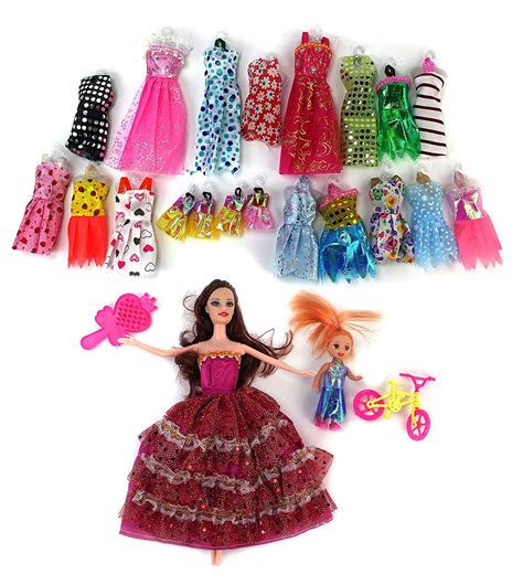 Madilynn Beauty Fashion Girl Kids Toy Doll Fashion Variety Set W 2
