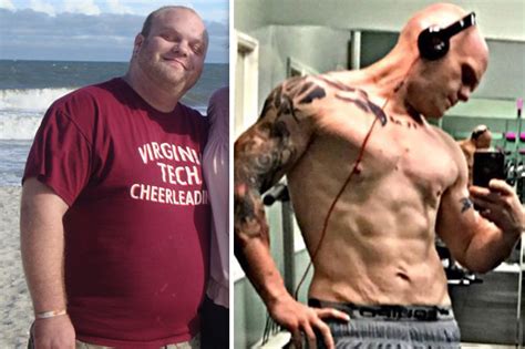 Obese Man Loses Half His Body Weight To Get Shredded Six Pack This Is How He Did It Daily Star