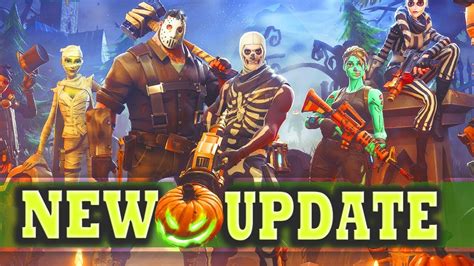New Halloween Update Fortnite Battle Royale Youtube