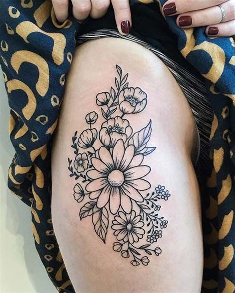 This half design of a flower is one that looks pretty cool as a hand design. 23 Beautiful Flower Tattoo Ideas for Women | StayGlam ...