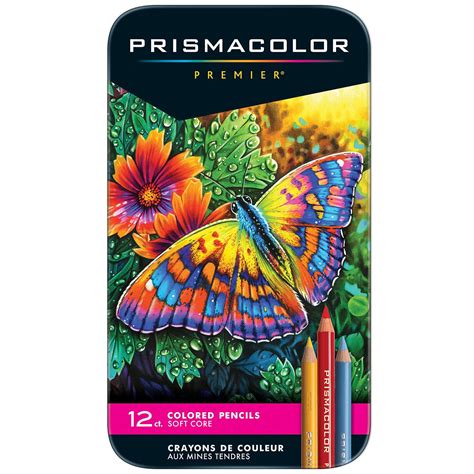 Prismacolor Colored Pencils 12ct Tin — Museart Terre Haute
