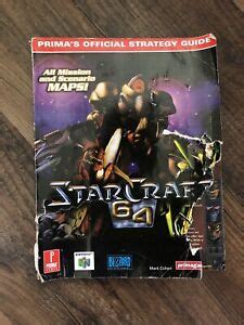 Starcraft Primas Official Strategy Guide N Nintendo Manual Ebay