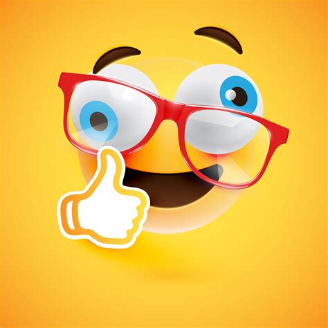 Smiley Face Thumbs Up Cartoon Happy Smiley Emoticon Face Victoria Images