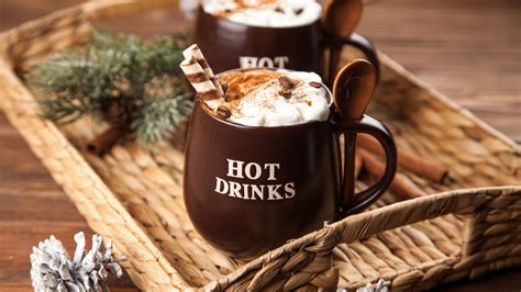 Hot Drinks Christmas Wallpapers Wallpaper Cave