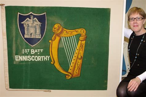 Rare Enniscorthy 1st Battalion Flag Is Flying Again Independentie