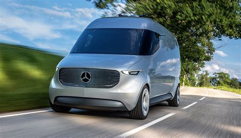 Mercedes Elektro Transporter Vision Van Bilder Video Ecomento De