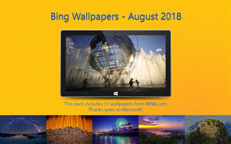 Bing Wallpapers August 2018 By Misaki2009 On Deviantart