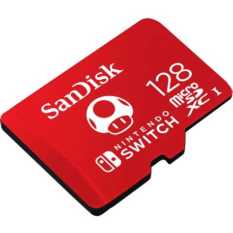 Sandisk Micro Sd Nintendo Switch Uhs I Card 128gb