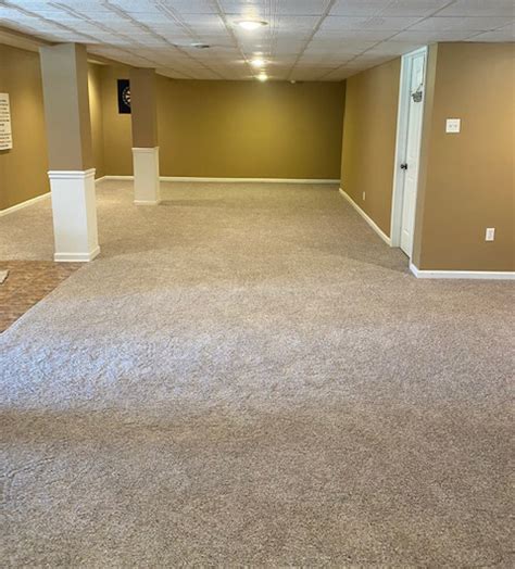 Huge Basement Gets Durable Comfy Carpet For Playtime Empire Today Blog
