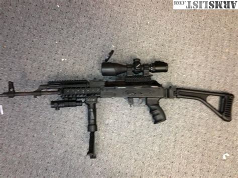 Armslist For Sale Tactical Ak 47 With Scope Laser Foregrip With Bi